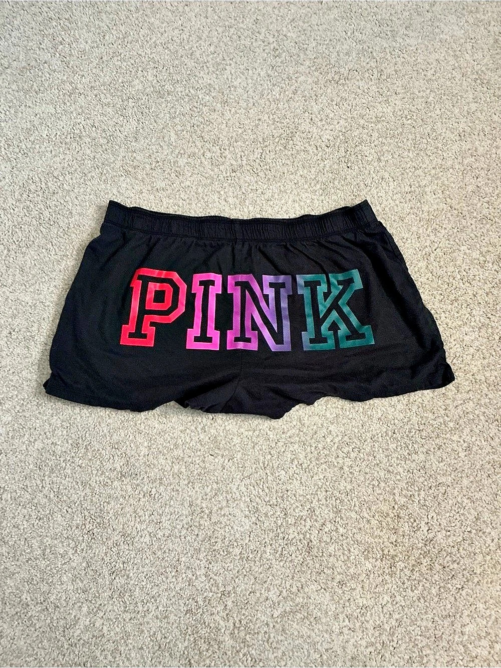 Victoria’s Secret PINK Sleepwear Shorts in Black Size Large